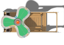 Игровой макет Коптер МД106.00.1 для детской площадки, фото 3 Игровой макет Коптер МД106.00.1 для детской площадки, фото 3