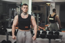 Утяжелительный жилет &quot;Hard&quot; 1-40 кг (р.48-50) с грузами (металл)