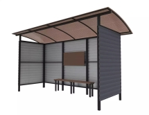 Автобусный павильон &quot;Стандарт-П3&quot;