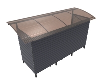 Автобусный павильон &quot;Стандарт-П3&quot;