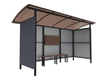 Автобусный павильон &quot;Стандарт-П3&quot;