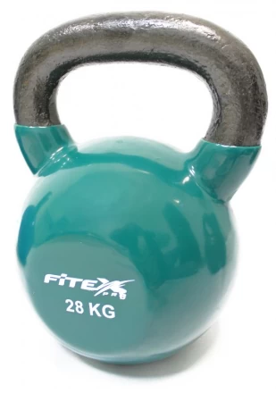 Гиря в виниловой оболочке 28 кг FITEX PRO, фото 1
