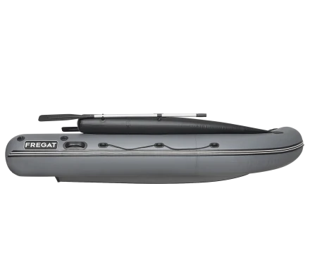 Моторная лодка ПВХ Фрегат 370 F Зеленый с фальшбортом, фото 4