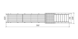 Зимняя горка Савушка Зима Wood 2 (скат 5м), фото 7