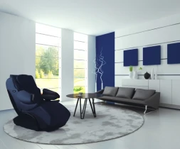Массажное кресло Inada Duet Navy Blue, фото 2