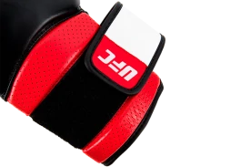 (UFC Перчатки MMA для работы на снарядах чёрные - 14 Oz), фото 3