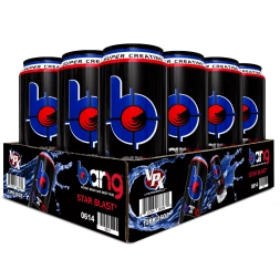 Энергетический напиток &quot;БЭНГ&quot; Фруктовый напиток VPX BANG 473мл Star Blast , фото 3