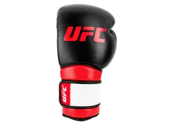 (UFC Перчатки MMA для работы на снарядах чёрные - 16 Oz), фото 1
