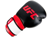 (UFC Перчатки MMA для работы на снарядах чёрные - 18 Oz)