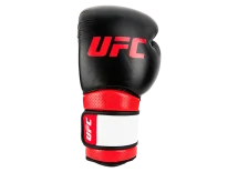 (UFC Перчатки MMA для работы на снарядах чёрные - 18 Oz)