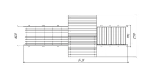 Зимняя горка Савушка Зима Wood 5 (скат 3м)