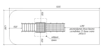Зимняя горка Савушка Зима Wood 5 (скат 3м)