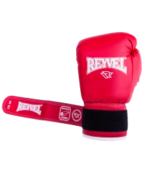 Перчатки боксерские RV-101, 8oz, к/з, красные, фото 5
