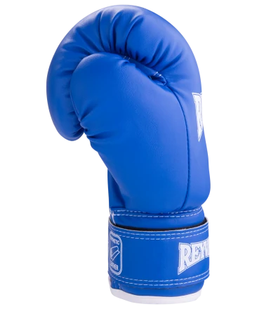 Перчатки боксерские RV-101, 10oz, к/з, синие, фото 2