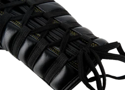 (UFC Премиальные тренировочные перчатки на шнуровке черные - 12 Oz), фото 4