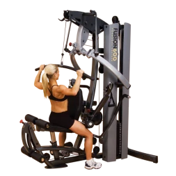 Мультистанция Body-Solid F600 с весовым стеком 140 кг, фото 20