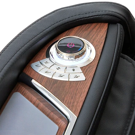 Массажное кресло Ergonova Chronos Silver Black, фото 3