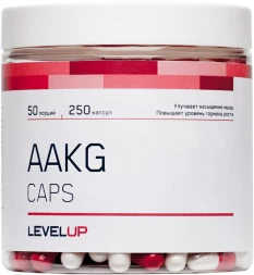 Аргинин альфа-кетоглутарат Level Up AAKG 250 капсул