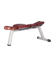 BRONZE GYM H-036A Скамья горизонтальная (КОРИЧНЕВЫЙ)