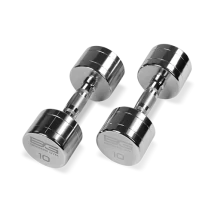 BRONZE GYM BG-PA-DB-C10 Гантель хромированная 10 кг