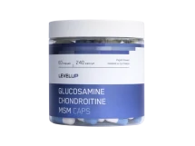 Добавка Level Up Chondroitine+Glucosamine+MSM 240 капсул
