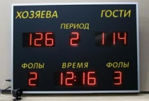 Универсальное спортивное табло ТУрп 100.13-IV (№1)