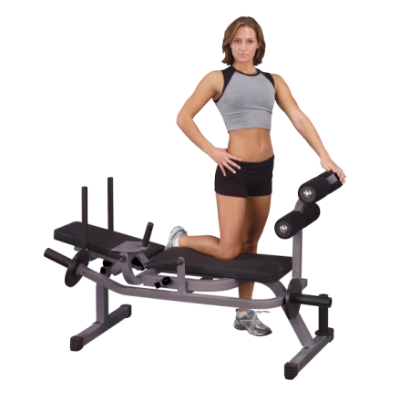 Скамья горизонтальная для тренировки мышц брюшного пресса Body-Solid GAB100 на свободных весах, фото 4