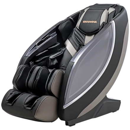 Массажное кресло Ergonova Ergoline 4 Black Grey, фото 1