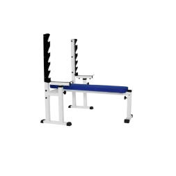 Скамья для жима лежа с подстраховкой MironFit Rk-01 (Серия РЕКОРД), фото 1