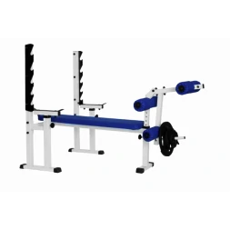 Скамья для жима лежа с подстраховкой MironFit Rk-01 (Серия РЕКОРД), фото 4