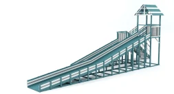 Зимняя горка Савушка Зима 9/2 (Серый Индиго), фото 2