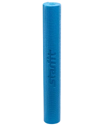 Коврик для йоги FM-101, PVC, 173x61x0,6 см, синий, фото 2