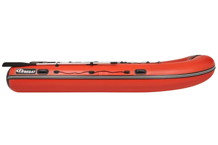 Моторная лодка ПВХ Фрегат 390 FM Light Jet/L/S (ФМ Лайт Джет/Л/С) Зеленый, фото 5