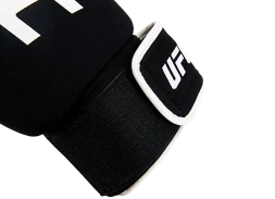 (UFC Перчатки для бокса и ММА черные/белые - L), фото 3