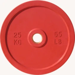 Диск JOHNS d51мм, цветной обрезиненный, 25кг