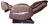Домашнее массажное кресло Richter Compact Brown