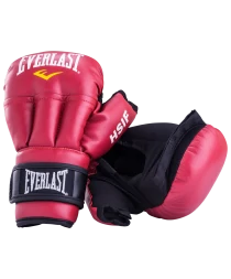 Перчатки для рукопашного боя HSIF RF3112L, 12oz, L, к/з, красный, фото 1