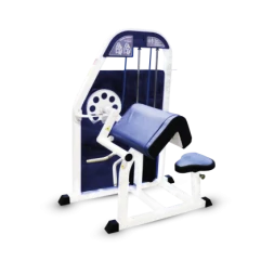 Тренажер Barbell МВ 3.11 Бицепс-машина (грузоблок) белый