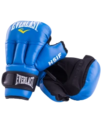 Перчатки для рукопашного боя HSIF RF3210, 10oz, к/з, синий, фото 1