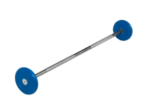 Штанга неразборная &quot;Barbell&quot; с цветными дисками d 25 мм, 10 кг