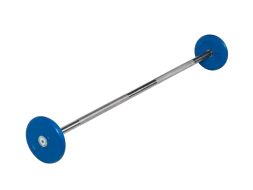 Штанга неразборная &quot;Barbell&quot; с цветными дисками d 25 мм, 10 кг