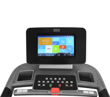 BRONZE GYM T950 PRO TFT BLACK HAWK Беговая дорожка коммерческая, фото 2