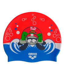 Шапочка для плавания AWT MULTI JR maggie/orange, силикон, 91925 44