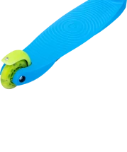 Самокат 3-колесный Zippy 3D, 120/80 мм, синий