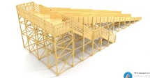 Зимняя горка Савушка Зима Wood 12/1 Без места для хранения