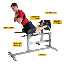 Римский стул регулируемый Body-Solid SGH500, фото 8
