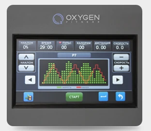 Беговая дорожка OXYGEN TESLA TFT HRC, фото 3