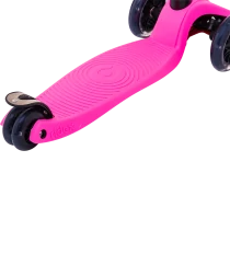 Самокат 3-колесный Snappy 3D, 120/80 мм, розовый, фото 6
