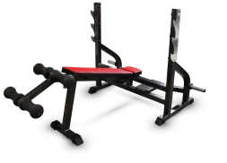 Скамья-стойка для жима под углом вниз Barbell МВ 2.25 чёрный