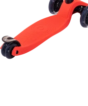 Самокат 3-колесный Snappy 3D, 120/80 мм, красный